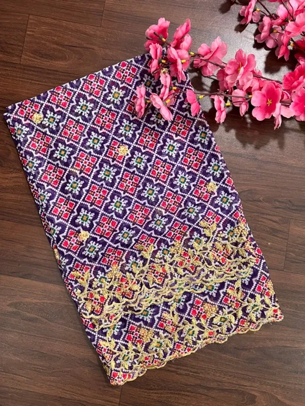 Violet_Tabby_Silk_Patola_Stone_Cutwork_Embroidery_Dupatta_For_Women