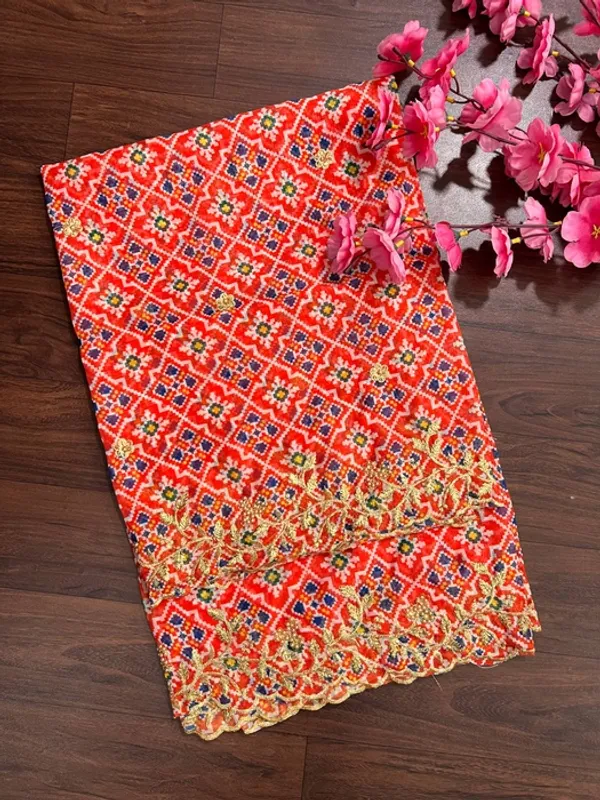 Red_Tabby_Silk_Patola_Stone_Cutwork_Embroidery_Dupatta_For_Women
