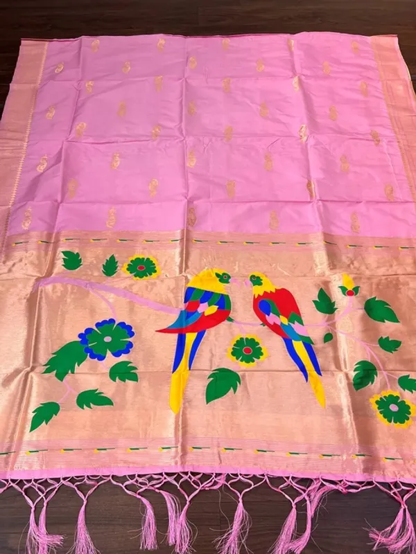 Pink_Silk_Zari_Paithani_Dupatta_For_Women