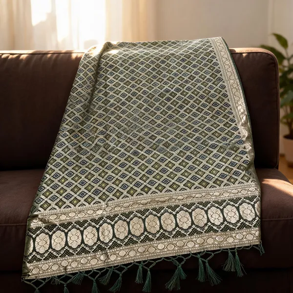 Multicolor_Viscose_Silk_Banarasi_Bandhani_Zari_Tassel_Dupatta_For_Women
