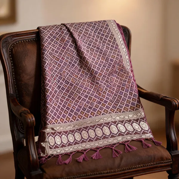 Multicolor_Viscose_Silk_Banarasi_Bandhani_Zari_Tassel_Dupatta_For_Women