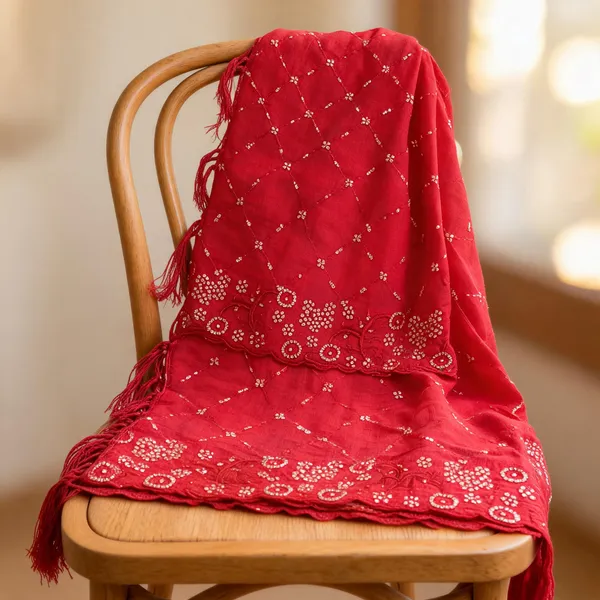 Pink_Cotton_Chanderi_Sequin_Embroidery_Dupatta_For_Women