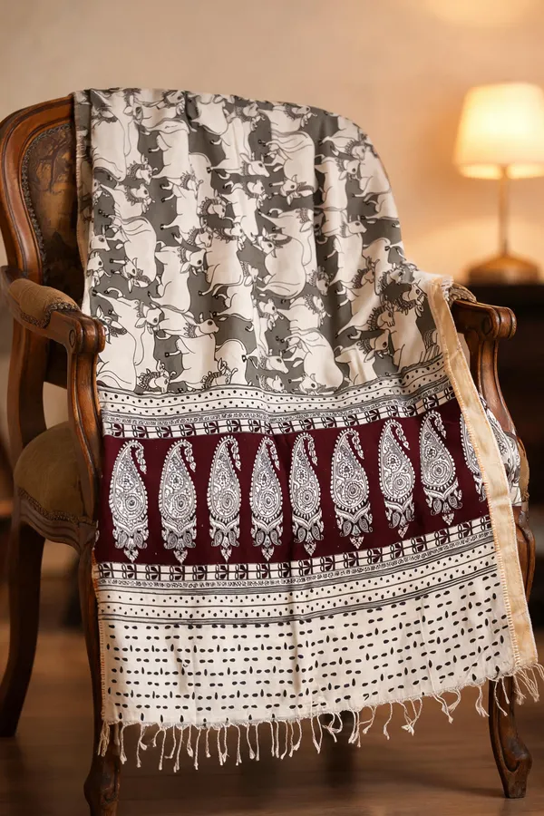 Multicolor_Chennur_Silk_Kalamkari_Dupatta_For_Women