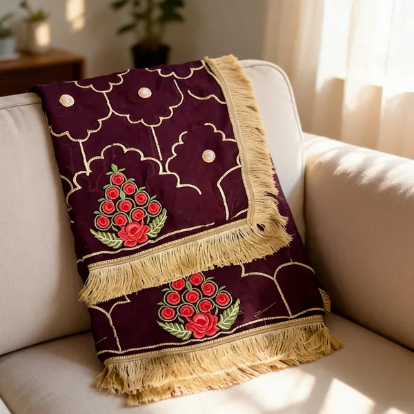 Multicolor_Chinon_Chiffon_Embroidered_Four_Side_Lace_Dupatta_For_Women