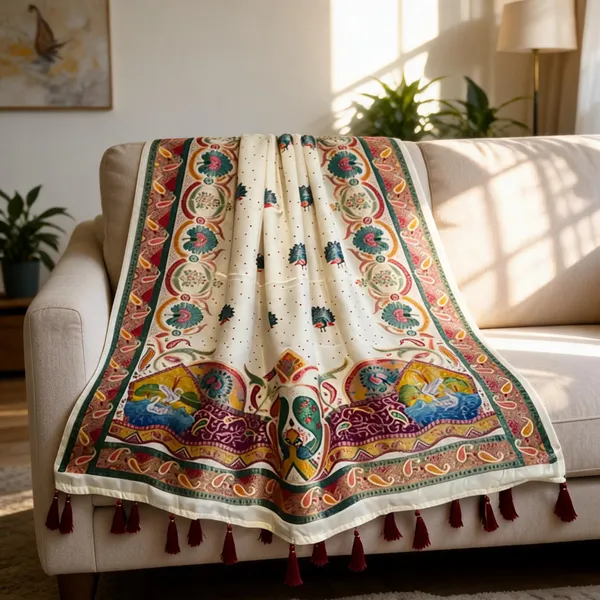 White_Gajji_Silk_Position_Work_Dupatta_For_Women