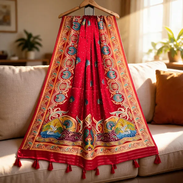 Red_Gajji_Silk_Position_Work_Dupatta_For_Women