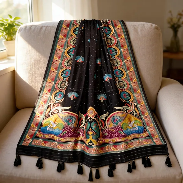 Black_Gajji_Silk_Position_Work_Dupatta_For_Women
