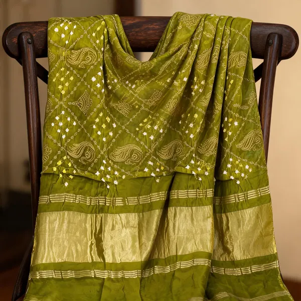 Multicolor_Gajji_Silk_Bandhani_Zari_Embroidery_Sequin_Dupatta_For_Women