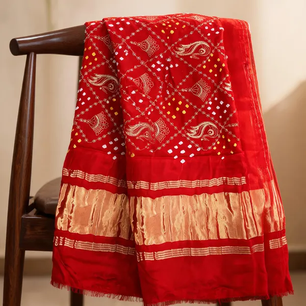 Multicolor_Gajji_Silk_Bandhani_Zari_Embroidery_Sequin_Dupatta_For_Women
