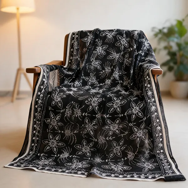 Black_Georgette_Phulkari_Dupatta_For_Women
