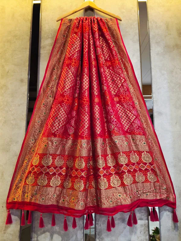 Multicolor_Georgette_Designer_Dupatta_For_Women