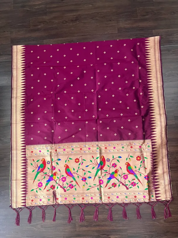 Multicolor_Silk_Designer_Dupatta_For_Women