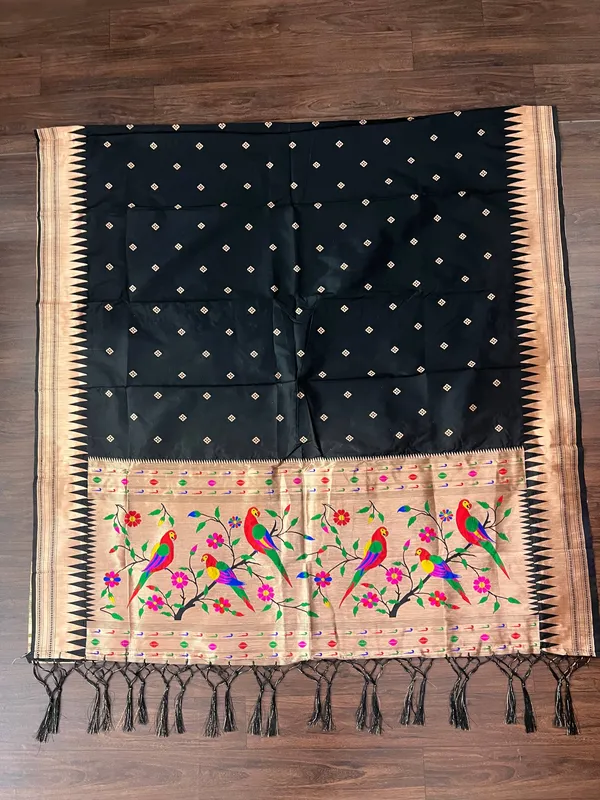 Multicolor_Silk_Designer_Dupatta_For_Women