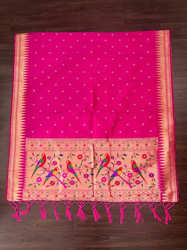 Multicolor_Silk_Designer_Dupatta_For_Women