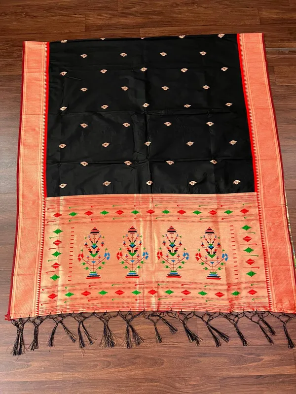 Multicolor_Silk_Designer_Dupatta_For_Women