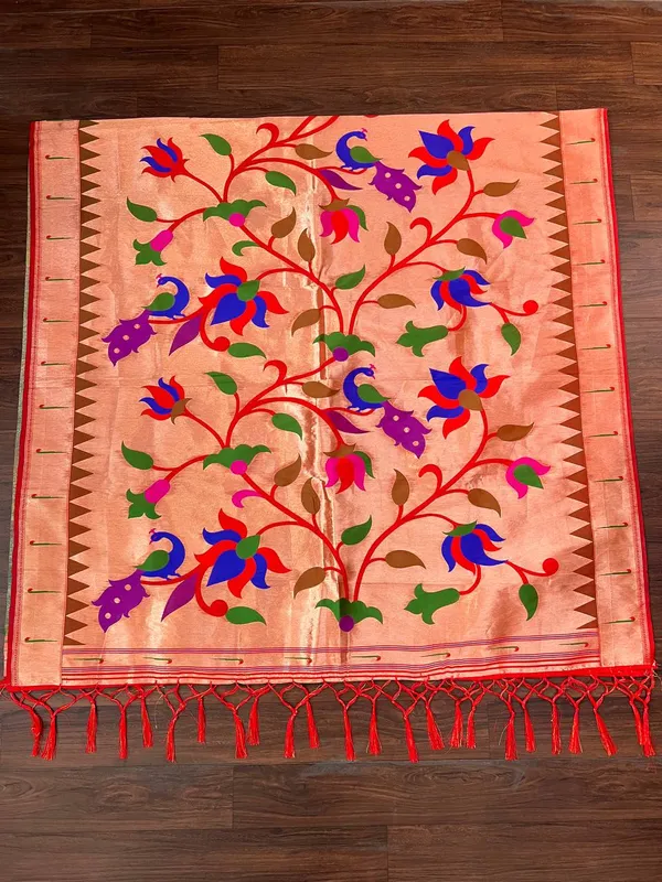 Multicolor_Silk_Designer_Dupatta_For_Women