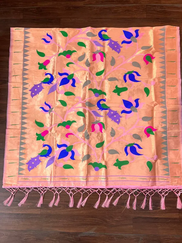 Multicolor_Silk_Designer_Dupatta_For_Women
