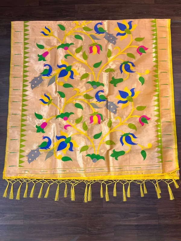 Multicolor_Silk_Designer_Dupatta_For_Women