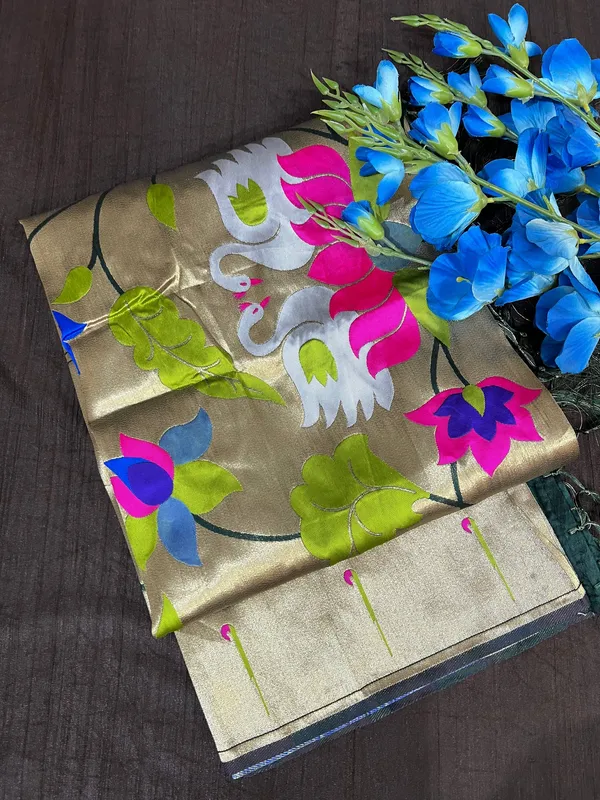 Multicolor_Silk_Designer_Dupatta_For_Women