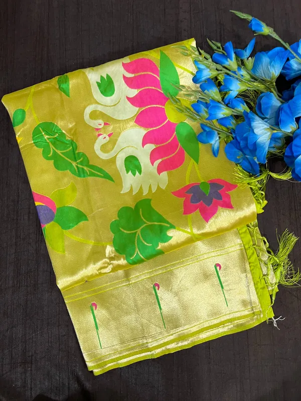 Green_Silk_Designer_Dupatta_For_Women