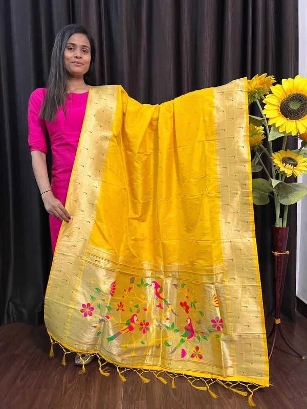 Multicolor_Silk_Designer_Dupatta_For_Women