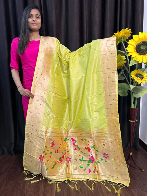 Multicolor_Silk_Designer_Dupatta_For_Women