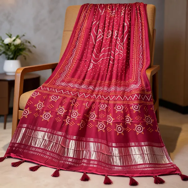 Multicolor_Modal_Gajji_Silk_Chandrakala_Woven_Dupatta_For_Women