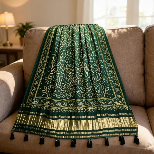 Multicolor_Gajji_Silk_Bandhani_Jaal_Dupatta_For_Women