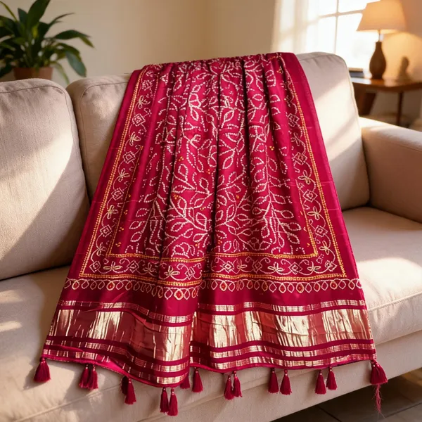 Multicolor_Gajji_Silk_Bandhani_Jaal_Dupatta_For_Women