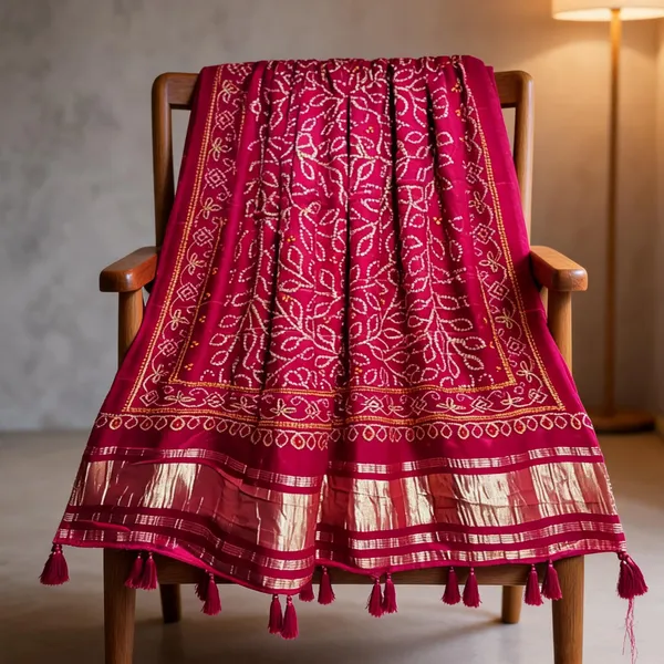 Multicolor_Gajji_Silk_Bandhani_Jaal_Dupatta_For_Women