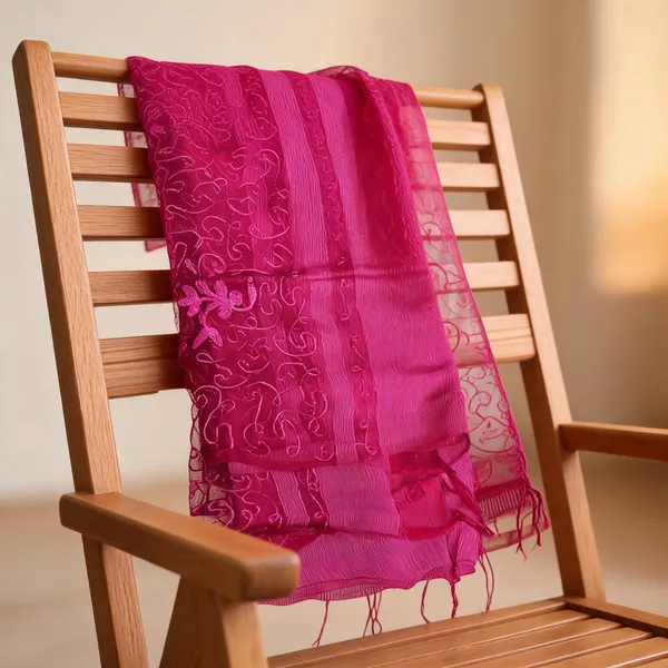 Pink_Organza_Embroidered_Dupatta_For_Women