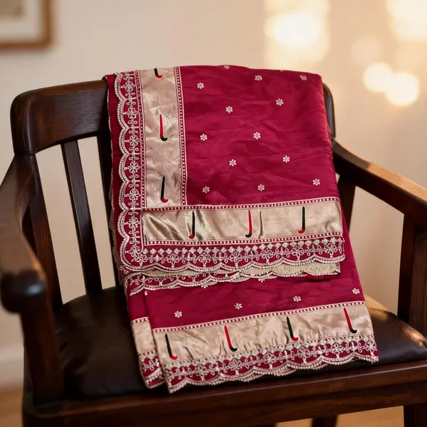 Pink_Silk_Paithani_Dola_Muniya_Cutwork_Border_Dupatta_For_Women