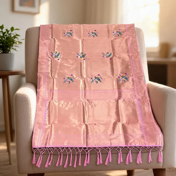 Multicolor_Silk_Full_Zari_Parrot_Pattern_Paithani_Dupatta_For_Women