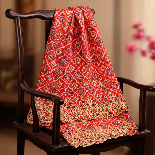 Red_Tabby_Silk_Patola_Stone_Cutwork_Embroidery_Dupatta_For_Women