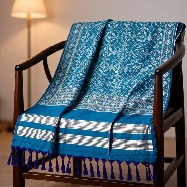 Multicolor_Patola_Silk_Woven_Tassel_Dupatta_For_Women
