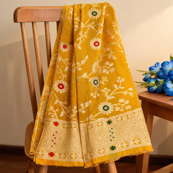 Yellow_Dola_Silk_Jacquard_Dupatta_For_Women