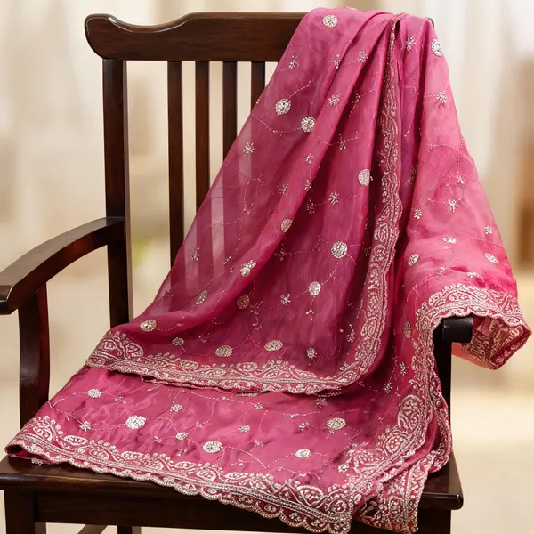 Multicolor_Tissue_Silk_Sequin_Embroidery_Festive_Dupatta_For_Women