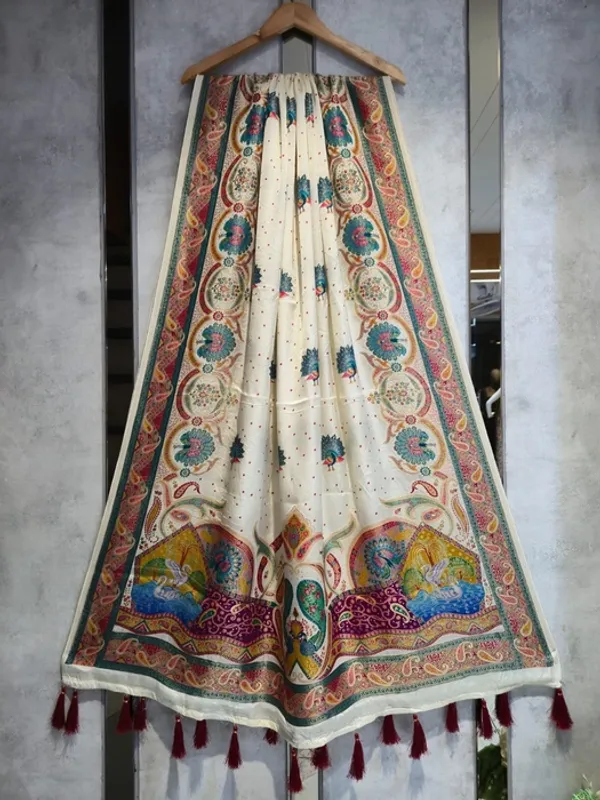 White_Gajji_Silk_Position_Work_Dupatta_For_Women