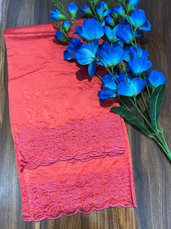Pink_Organza_Tone-To-Tone_Embroidered_Border_Dupatta_For_Women