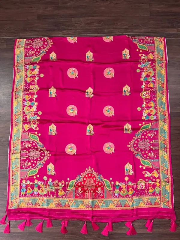 Multicolor_Gajji_Silk_Baraat_Printed_Dupatta_For_Women