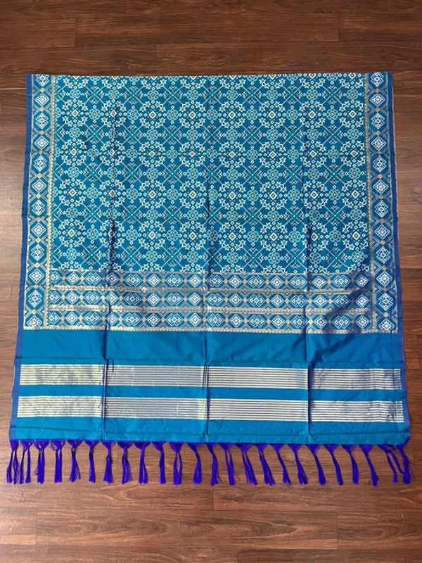 Multicolor_Patola_Silk_Woven_Tassel_Dupatta_For_Women