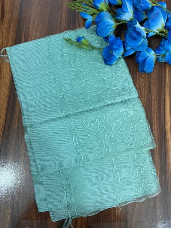Blue_Organza_Embroidered_Dupatta_For_Women