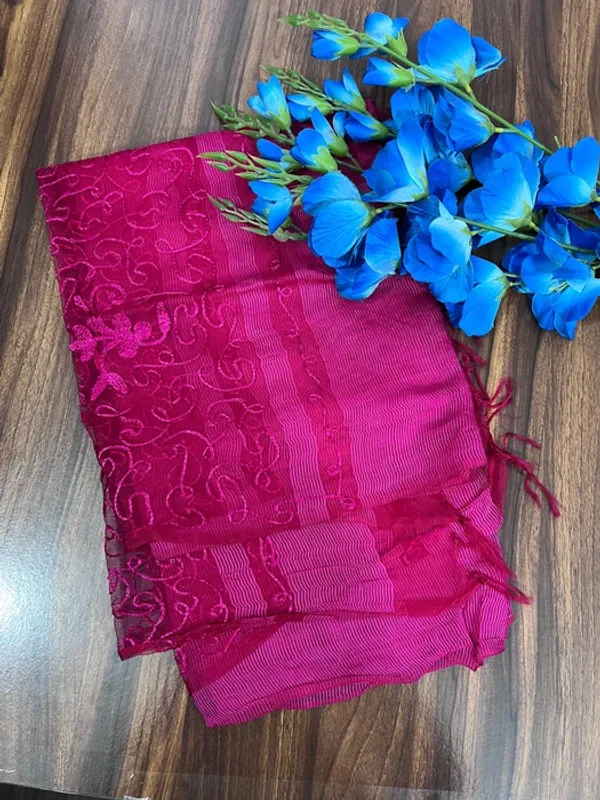 Pink_Organza_Embroidered_Dupatta_For_Women