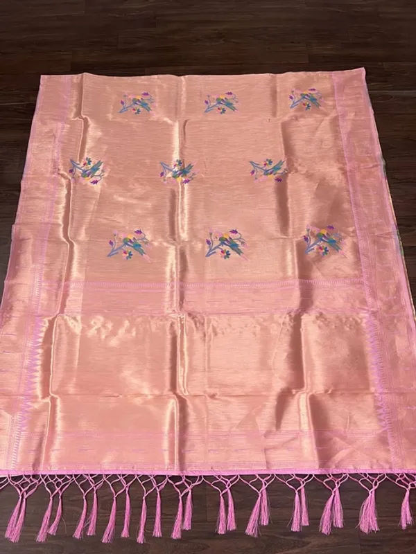 Multicolor_Silk_Full_Zari_Parrot_Pattern_Paithani_Dupatta_For_Women