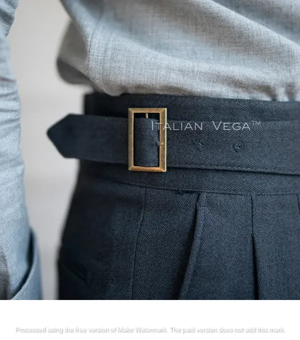 Elephant_Grey_Polyester_Blend_Classic_Buckle_Gurkha_Pants_For_Men