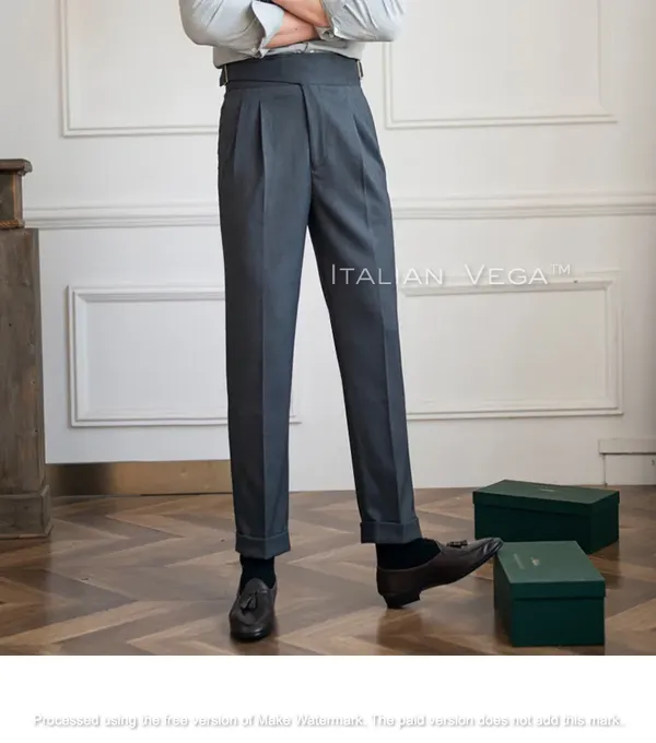 Elephant_Grey_Polyester_Blend_Classic_Buckle_Gurkha_Pants_For_Men