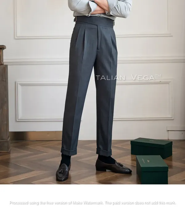 Elephant_Grey_Polyester_Blend_Classic_Buckle_Gurkha_Pants_For_Men