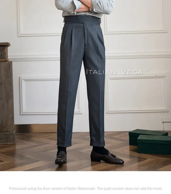 Elephant_Grey_Polyester_Blend_Classic_Buckle_Gurkha_Pants_For_Men