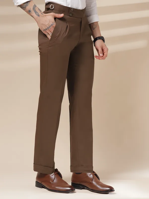 Brown_Polyester_Blend_Slim_Fit_Buttoned_Gurkha_Trousers_For_Men