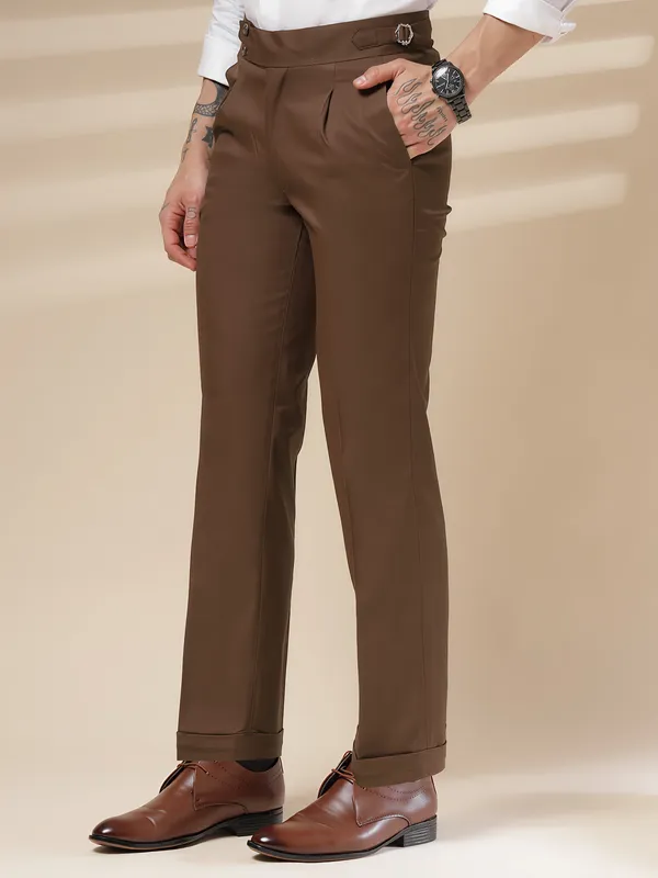 Brown_Polyester_Blend_Slim_Fit_Buttoned_Gurkha_Trousers_For_Men